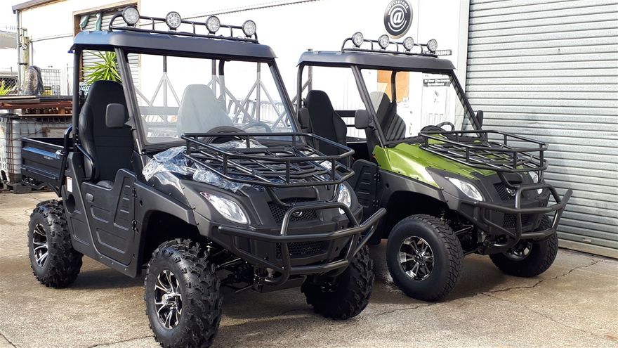 Couple of new Electric UTV orders ready to go out to customers.